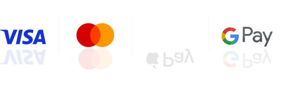 Accepted card and payment methods, including Apple Pay, at Proper Pizza Birmingham