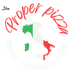proper pizza Birmingham logo image, logo image of proper pizza Birmingham